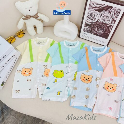 Bodysuit cho bé, bodychip sơ sinh vải thun lạnh - Hình ảnh 2