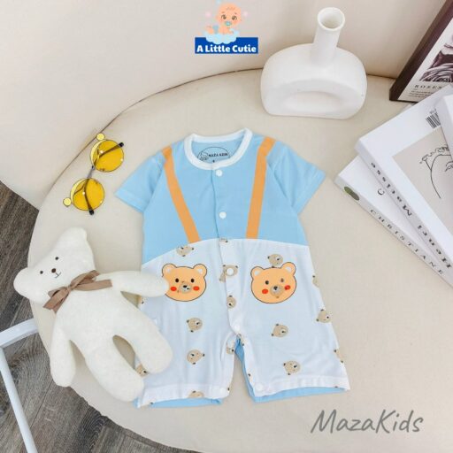Bodysuit cho bé, bodychip sơ sinh vải thun lạnh - Hình ảnh 5