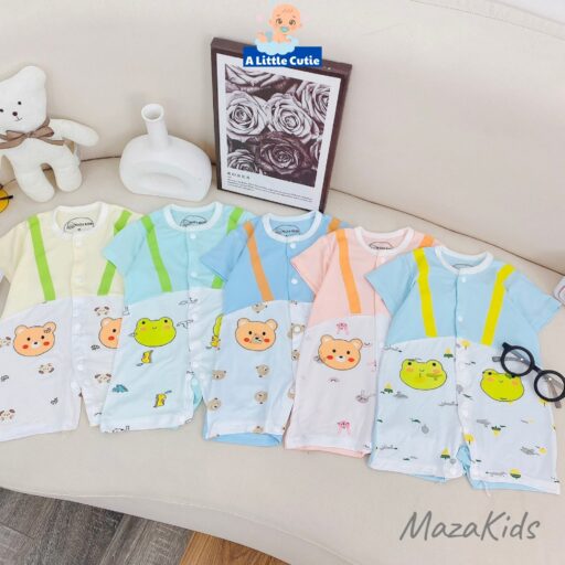 Bodysuit cho bé, bodychip sơ sinh vải thun lạnh - Hình ảnh 4