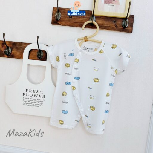 Body cho bé, bodysuit cho bé sơ sinh mặc hè vải petit - Hình ảnh 12