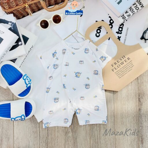 Body cho bé, bodysuit cho bé sơ sinh mặc hè vải petit - Hình ảnh 8