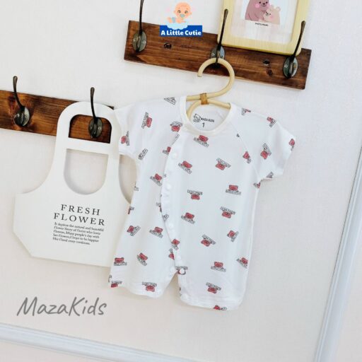 Body cho bé, bodysuit cho bé sơ sinh mặc hè vải petit - Hình ảnh 7