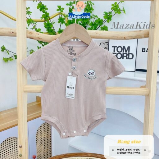 Bodysuit Cho Bé Body Bé Trai Bé Gái Vải Tăm Lạnh - Hình ảnh 10