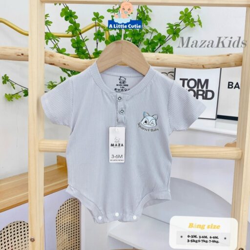 Bodysuit Cho Bé Body Bé Trai Bé Gái Vải Tăm Lạnh - Hình ảnh 11