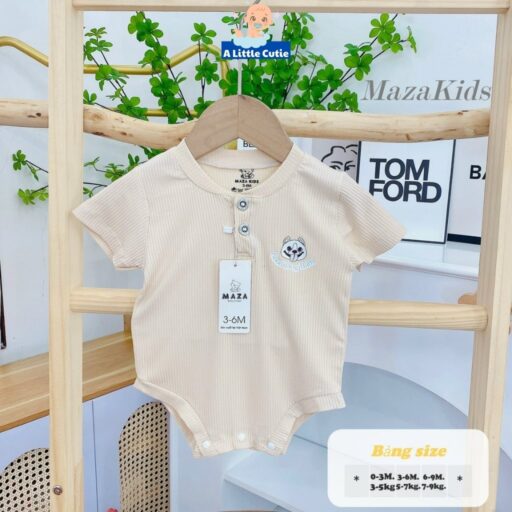 Bodysuit Cho Bé Body Bé Trai Bé Gái Vải Tăm Lạnh - Hình ảnh 9