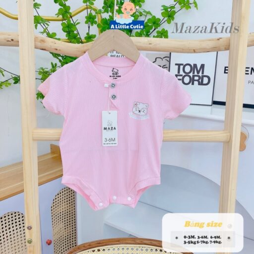 Bodysuit Cho Bé Body Bé Trai Bé Gái Vải Tăm Lạnh - Hình ảnh 8