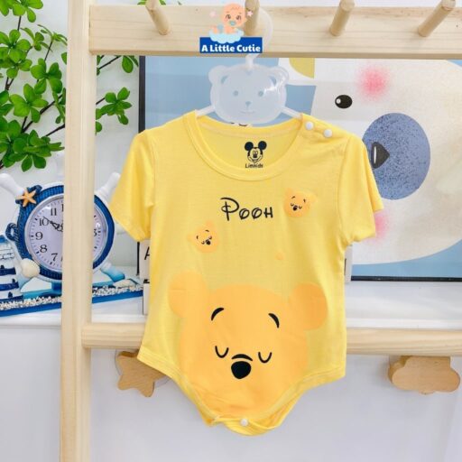 Bodysuit cho bé trai, bé gái sơ sinh chip Vải thun lạnh - Hình ảnh 10