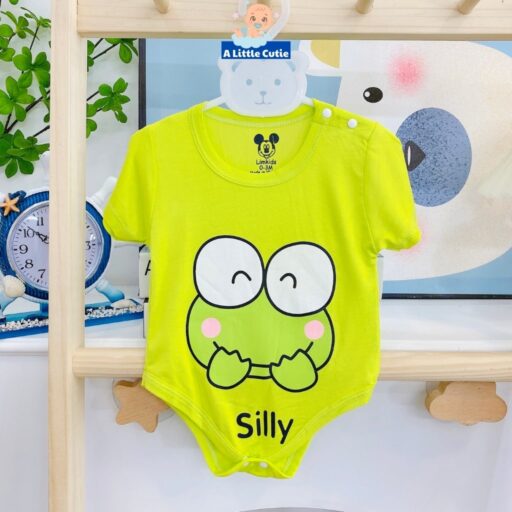 Bodysuit cho bé trai, bé gái sơ sinh chip Vải thun lạnh - Hình ảnh 7