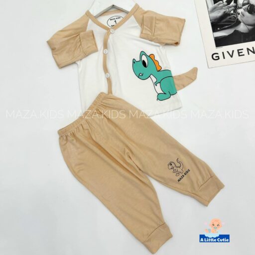 Quần áo trẻ em, quần áo bé trai bé gái dài tay Vải Cotton - Hình ảnh 3