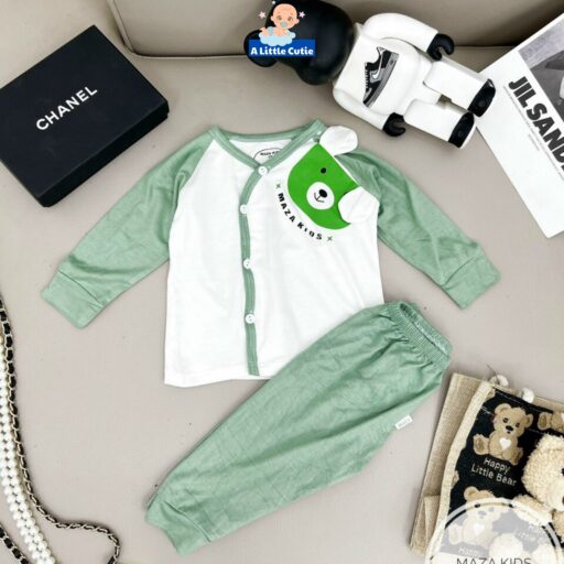 Quần áo trẻ em, quần áo bé trai bé gái dài tay Vải Cotton - Hình ảnh 5