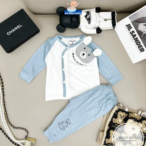Quần áo trẻ em, quần áo bé trai bé gái dài tay Vải Cotton - Hình ảnh 7