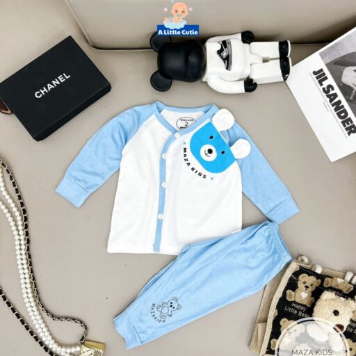 Quần áo trẻ em, quần áo bé trai bé gái dài tay Vải Cotton - Hình ảnh 6